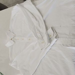 🟡 Izod Men's White Dress Shirt XL